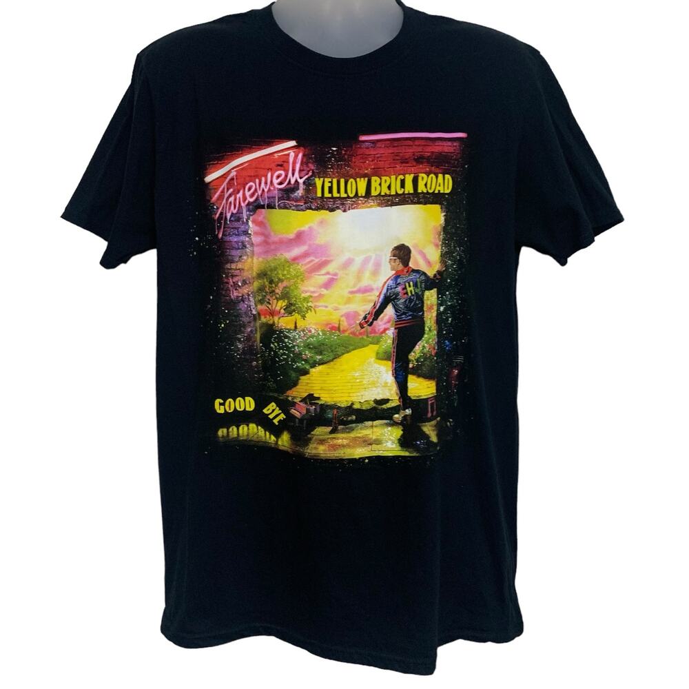 Elton John 2019 Farewell Yellow Brick Road Tour Mens Size L
